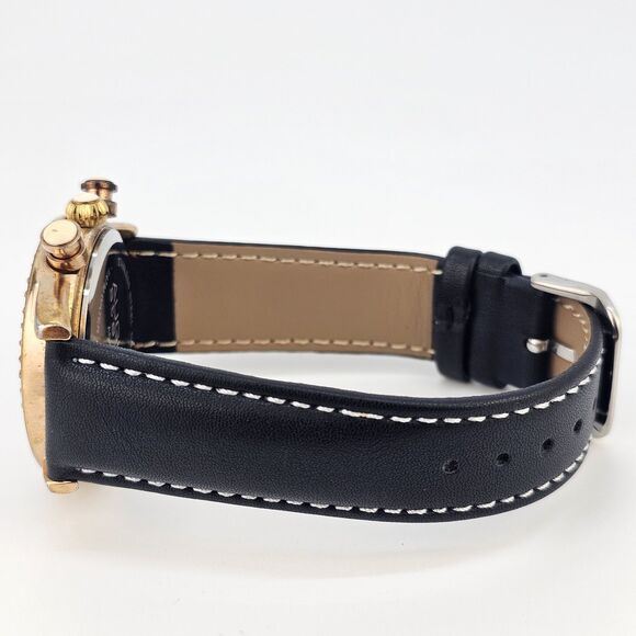 August Steiner Women's Watch 38MM White Dial New Leather Bands Battery READ - Picture 8 of 15